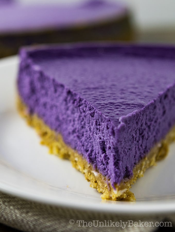 Ube Cheesecake